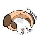 うちの白プードル（個別スタンプ：33）