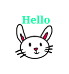 うさちゃん達（個別スタンプ：2）