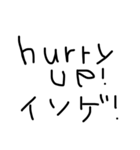 カタカナと英語（個別スタンプ：10）
