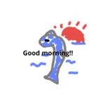 Dolphins life（個別スタンプ：7）