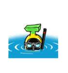 fundive banana（個別スタンプ：4）