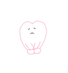 ハートのこころ（個別スタンプ：1）