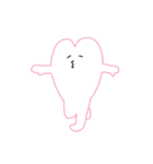 ハートのこころ（個別スタンプ：6）