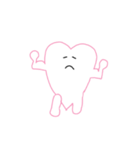 ハートのこころ（個別スタンプ：7）