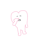 ハートのこころ（個別スタンプ：9）