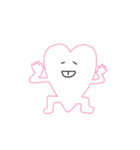 ハートのこころ（個別スタンプ：16）