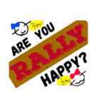 RALLY is kanshiya（個別スタンプ：7）