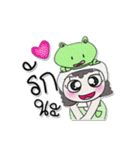 ^_^！ Miss. Nutji.. Frog.（個別スタンプ：2）