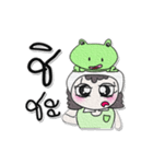 ^_^！ Miss. Nutji.. Frog.（個別スタンプ：30）