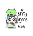 ^_^！ Miss. Nutji.. Frog.（個別スタンプ：32）