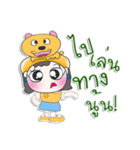 ^_^！！ My name is Nancy.. Dog. ！（個別スタンプ：10）