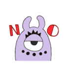 おめめモンスターズ（個別スタンプ：4）