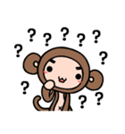 モンキチチとバナくん（個別スタンプ：15）