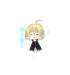 a girl with shadow（個別スタンプ：7）