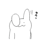 怠惰なうさぎ（個別スタンプ：22）