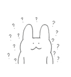 怠惰なうさぎ（個別スタンプ：26）