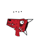 Dragon DAD＆SON (red,tom)（個別スタンプ：1）