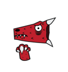 Dragon DAD＆SON (red,tom)（個別スタンプ：2）
