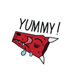 Dragon DAD＆SON (red,tom)（個別スタンプ：3）