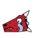 Dragon DAD＆SON (red,tom)（個別スタンプ：29）