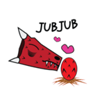 Dragon DAD＆SON (red,tom)（個別スタンプ：31）