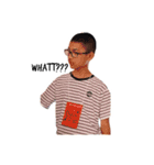 CHECK THE GLASSES BOY（個別スタンプ：4）