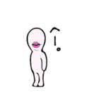 口だけさん（個別スタンプ：6）