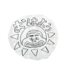 ハゲパゲの落書き（個別スタンプ：3）