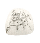 ハゲパゲの落書き（個別スタンプ：12）