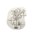 ハゲパゲの落書き（個別スタンプ：16）
