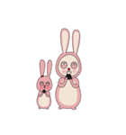 dull rabbits（個別スタンプ：3）