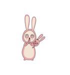 dull rabbits（個別スタンプ：7）