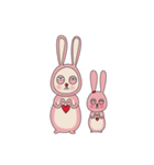 dull rabbits（個別スタンプ：13）