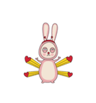 dull rabbits（個別スタンプ：17）