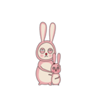 dull rabbits（個別スタンプ：18）