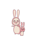 dull rabbits（個別スタンプ：19）