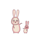 dull rabbits（個別スタンプ：21）