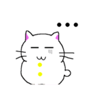 雪だるニャン子（個別スタンプ：2）