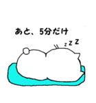 雪だるニャン子（個別スタンプ：3）