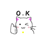 雪だるニャン子（個別スタンプ：11）