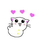 雪だるニャン子（個別スタンプ：13）