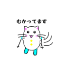 雪だるニャン子（個別スタンプ：34）