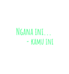 Manado language（個別スタンプ：7）