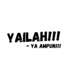 Manado language（個別スタンプ：11）