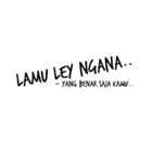 Manado language（個別スタンプ：24）