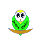 owl design（個別スタンプ：7）