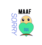 owl design（個別スタンプ：8）