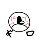 目玉スタンプ（個別スタンプ：1）