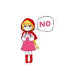赤ずきんちゃん by Gvh No.1（個別スタンプ：6）