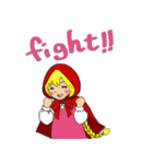 赤ずきんちゃん by Gvh No.1（個別スタンプ：7）